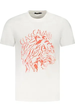Roberto Cavalli Hombre, Camisetas, Blanco, Talla: XL