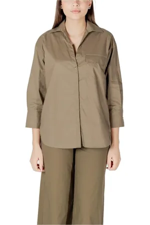 Liu Jo Mujer, Blusas y Camisas, Verde, Talla: S
