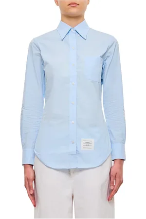 Thom Browne Mujer, Blusas y Camisas, Azul, Talla: S