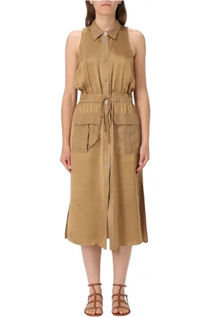 Twin-Set Mujer, Vestidos, Amarillo, Talla: S