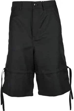 Comme des Garçons Hombre, Pantalones cortos, Negro, Talla: M