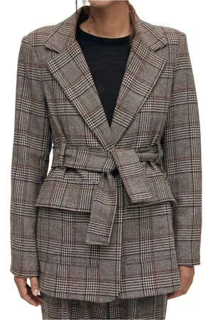 ALOHAS Mujer, Chaquetas, Marrón, Talla: XS