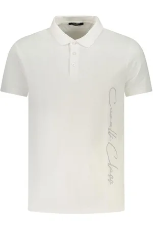 Roberto Cavalli Hombre, Camisetas, Blanco, Talla: M