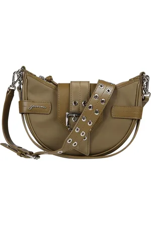 Ganni Mujer, Bolsos, Verde, Talla: ONE Size