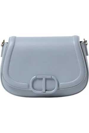 Twin-Set Mujer, Bolsos, Azul, Talla: ONE Size