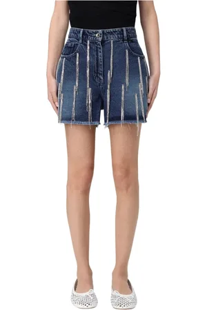 Patrizia Pepe Mujer, Pantalones cortos, Azul, Talla: W29