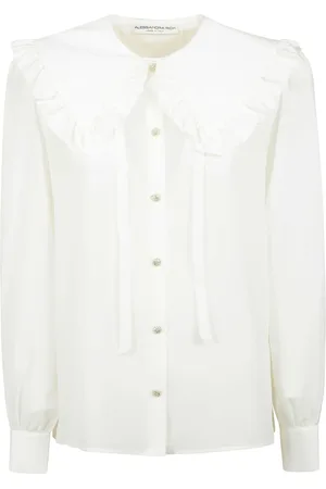 Alessandra Rich Mujer, Blusas y Camisas, Blanco, Talla: M