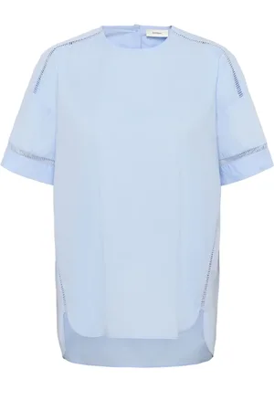 INWEAR Mujer, Camisetas, Azul, Talla: S