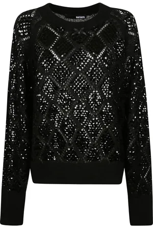 ROTATE Mujer, Jerseys, Negro, Talla: M