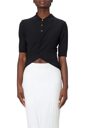 Sportmax Mujer, Camisetas, Negro, Talla: S