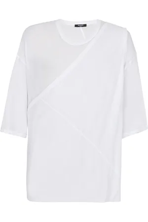Balmain Hombre, Camisetas, Blanco, Talla: S