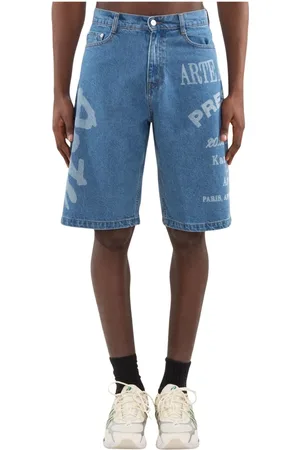 Arte Antwerp Hombre, Pantalones cortos, Azul, Talla: W30
