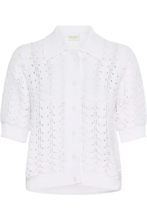 Part Two Mujer, Jerseys, Blanco, Talla: M