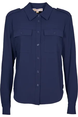 Michael Kors Mujer, Blusas y Camisas, Azul, Talla: L