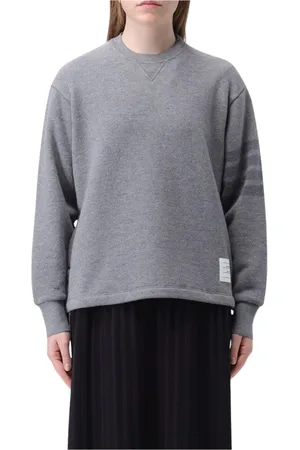 Thom Browne Mujer, Sudaderas, Gris, Talla: 2XS