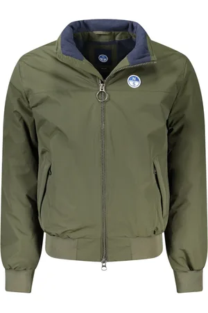 North Sails Hombre, Chaquetas, Verde, Talla: S