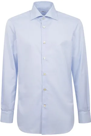 Kiton Hombre, Camisas, Azul, Talla: L