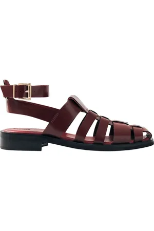 ALOHAS Mujer, Zapatos, Rojo, Talla: 38 EU
