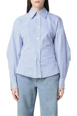 Bottega Veneta Mujer, Blusas y Camisas, Azul, Talla: S