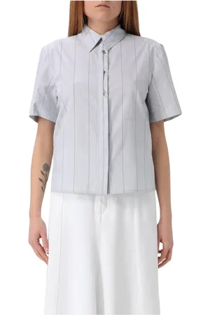 Pinko Mujer, Blusas y Camisas, Gris, Talla: 2XS