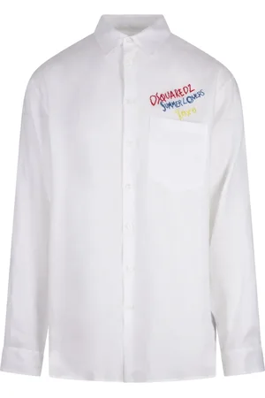 Dsquared2 Hombre, Camisas, Blanco, Talla: S