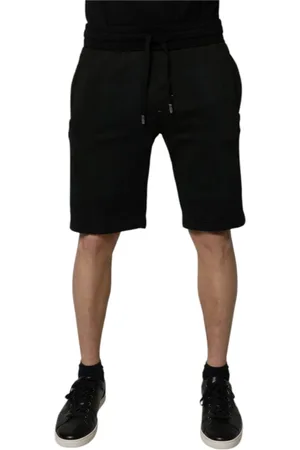 Dolce & Gabbana Unisex, Pantalones cortos, Negro, Talla: M
