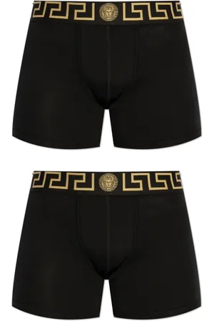 VERSACE Hombre, Ropa interior, Negro, Talla: 2XL