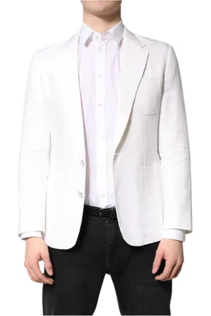 Dolce & Gabbana Hombre, Trajes, Blanco, Talla: M