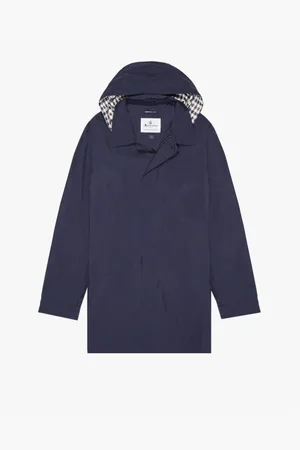 Aquascutum Hombre, Abrigos, Azul, Talla: 2XL