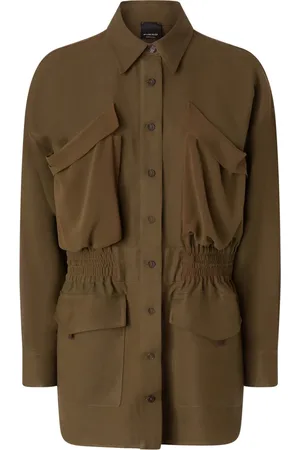Pinko Mujer, Chaquetas, Verde, Talla: M