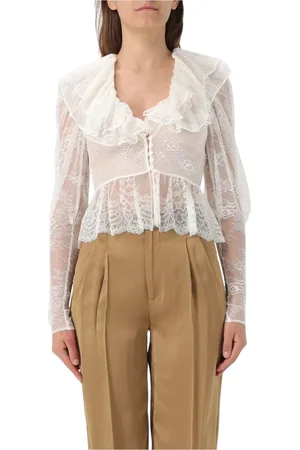 Twin-Set Mujer, Blusas y Camisas, Blanco, Talla: M