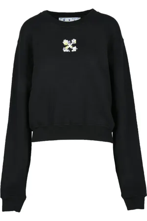 OFF-WHITE Mujer, Sudaderas, Negro, Talla: S