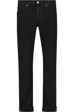 TELA Hombre, Vaqueros, Negro, Talla: W32