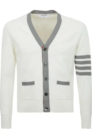 Thom Browne Hombre, Jerseys, Blanco, Talla: L