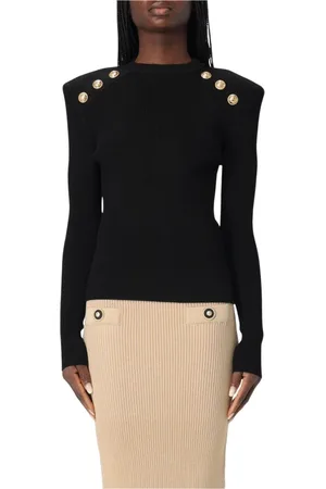 Balmain Mujer, Jerseys, Negro, Talla: XS