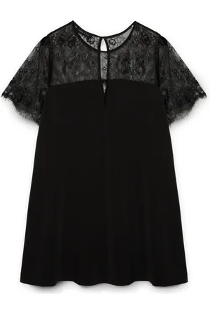 Fiorella rubino Mujer, Vestidos, Negro, Talla: 6XL