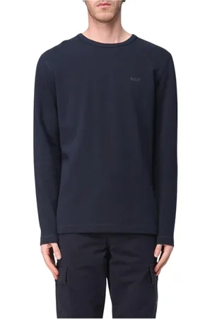 HUGO BOSS Hombre, Camisetas, Azul, Talla: S