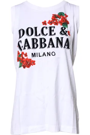 Dolce & Gabbana Mujer, Camisetas, Blanco, Talla: S