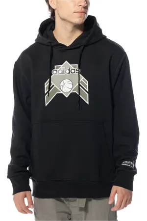 adidas Hombre, Sudaderas, Negro, Talla: M