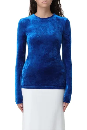 Giorgio Armani Mujer, Camisetas, Azul, Talla: L