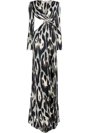 Roberto Cavalli Mujer, Vestidos, Gris, Talla: S