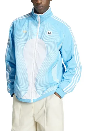 adidas Hombre, Chaquetas, Azul, Talla: S