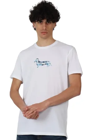 HARMONT&BLAINE Hombre, Camisetas, Blanco, Talla: XL