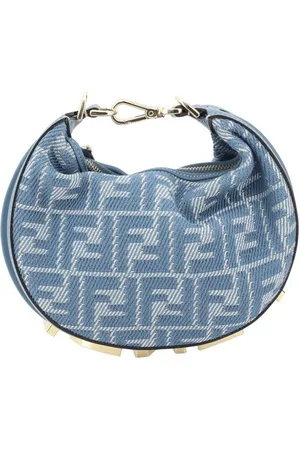 Fendi Mujer, Bolsos, Azul, Talla: ONE Size