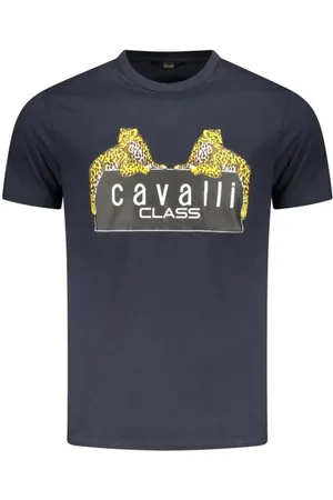 Roberto Cavalli Hombre, Camisetas, Azul, Talla: M