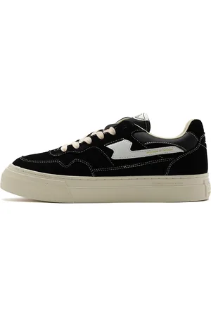 S.W.C. Stepney Workers Club Hombre, Zapatos, Negro, Talla: 36 1/2 EU
