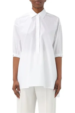 Max Mara Mujer, Blusas y Camisas, Blanco, Talla: 2XS