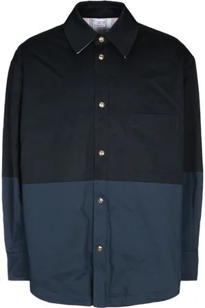 Thom Browne Hombre, Camisas, Azul, Talla: S