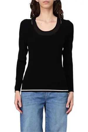 Liu Jo Mujer, Jerseys, Negro, Talla: L