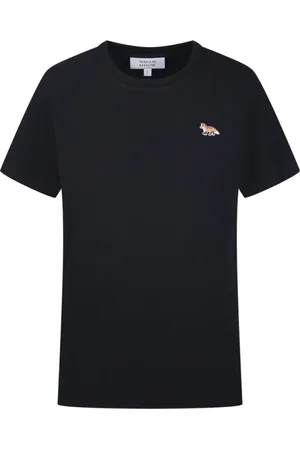 Maison Kitsuné Mujer, Camisetas, Negro, Talla: S
